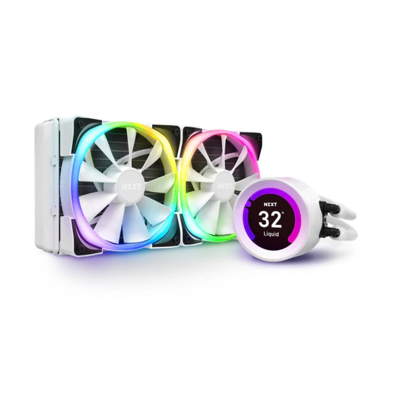 NZXT Kraken Z53 RGB 240mm Liquid Cooler - Matte White - مبرد